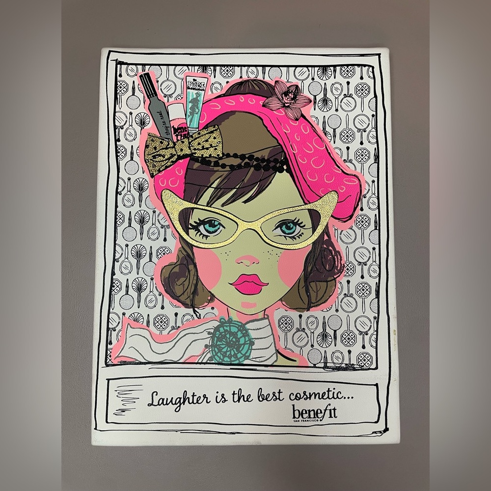 Benefit Cosmetics Retro Chic Art Print Mirror